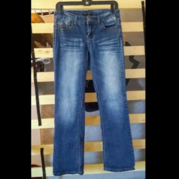 🌼ELITE BOOTCUT JEANS - Picture 2 of 8